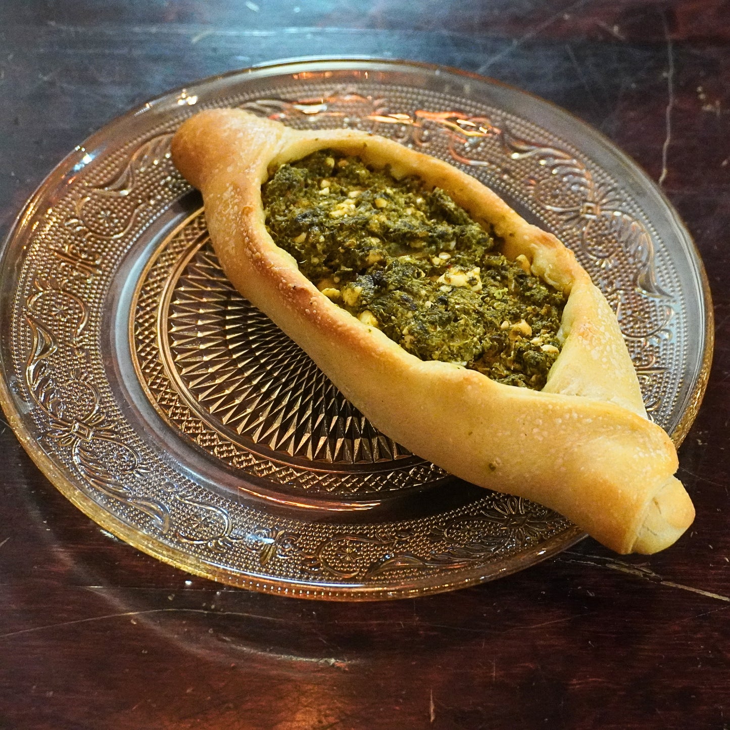 Fatayer kaas-spinazie